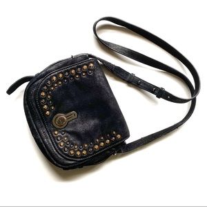 SALE - Stuart Weitzman Suede Leather Crossbody Pu…